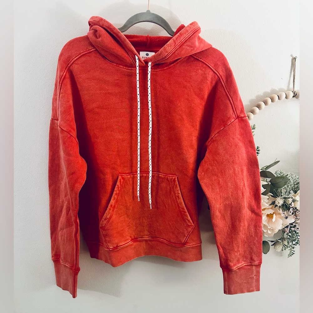 NWT Sundry Faded Red Hoodie
